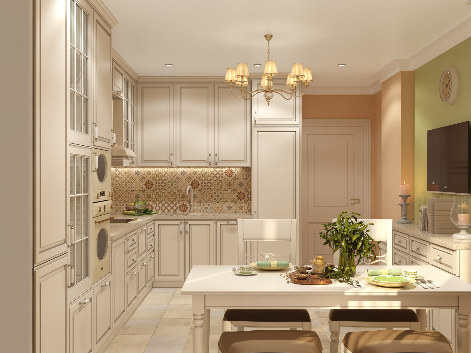 ЖК Театральный Дом, 3 комнаты, 72 м²
