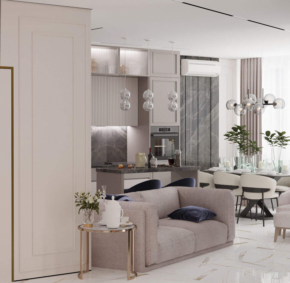 ЖК Gramercy Park 3х комнатная квартира