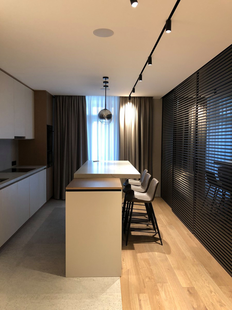 Интерьер квартиры 104 м² в ЖК «Дом у Невского»