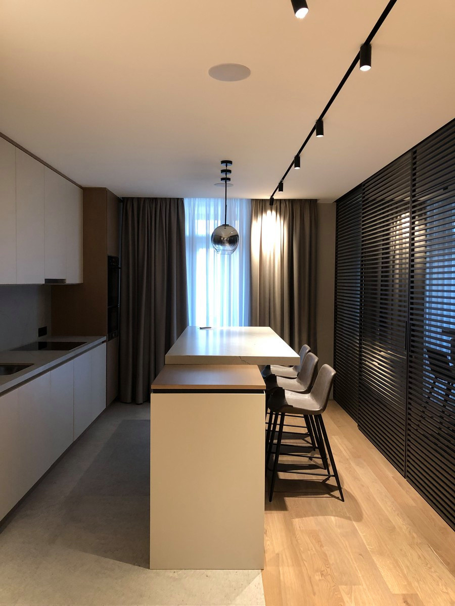 Интерьер квартиры 104 м² в ЖК «Дом у Невского»