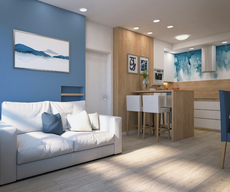 ЖК Spires, 4 комнаты, 110 м²