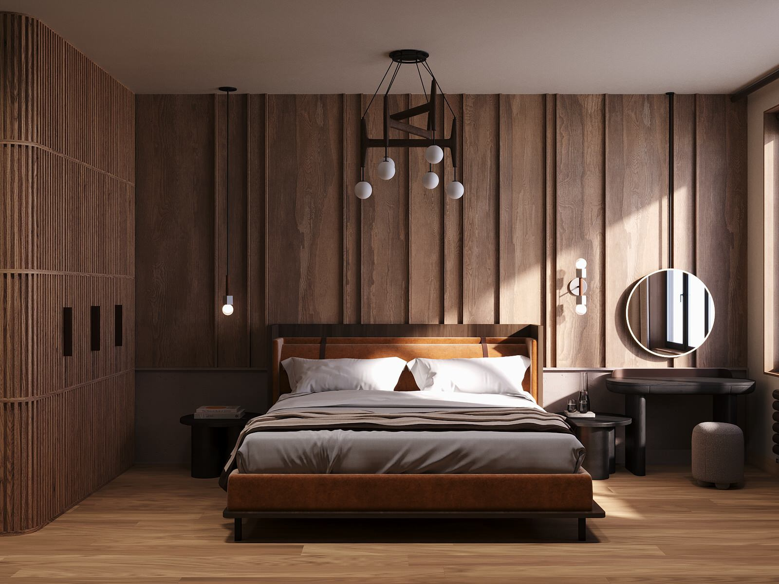 Mid-century bedroom