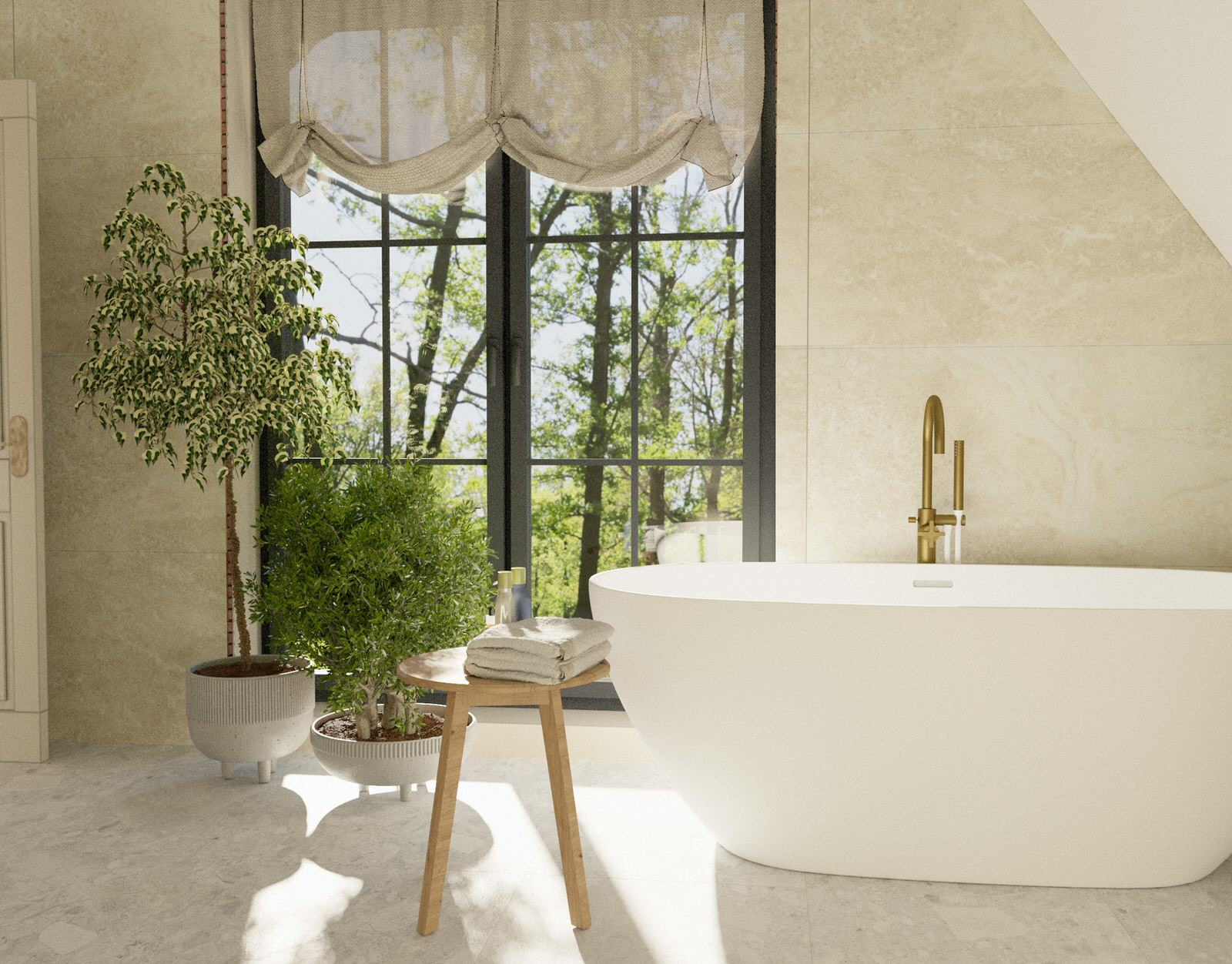 Progetto di ristrutturazione di una villa stile classico moderno