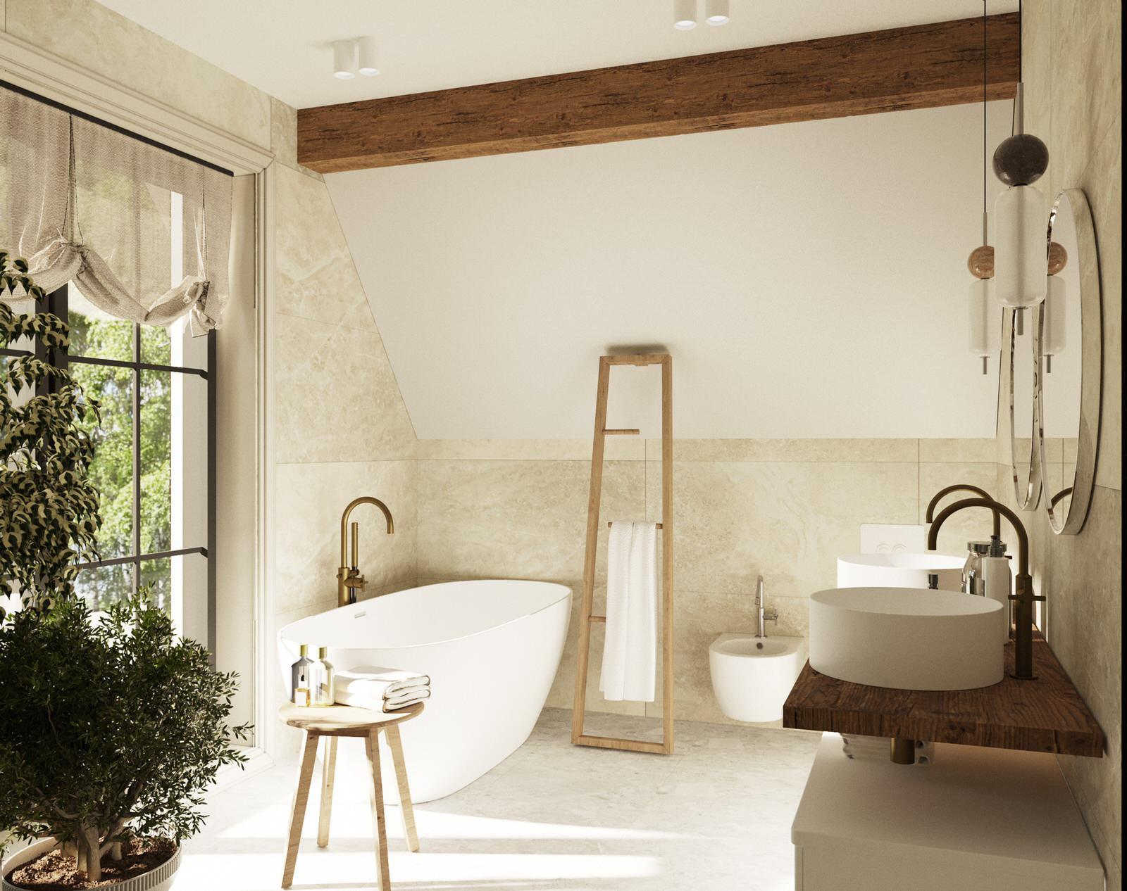 Progetto di ristrutturazione di una villa stile classico moderno