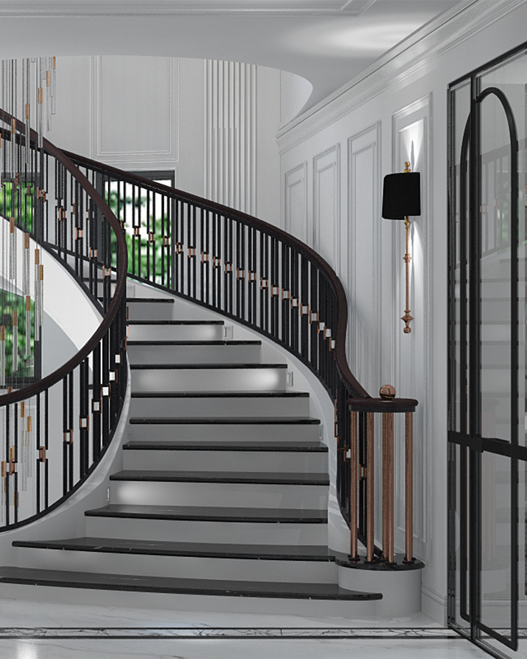 ART DECO STAIR