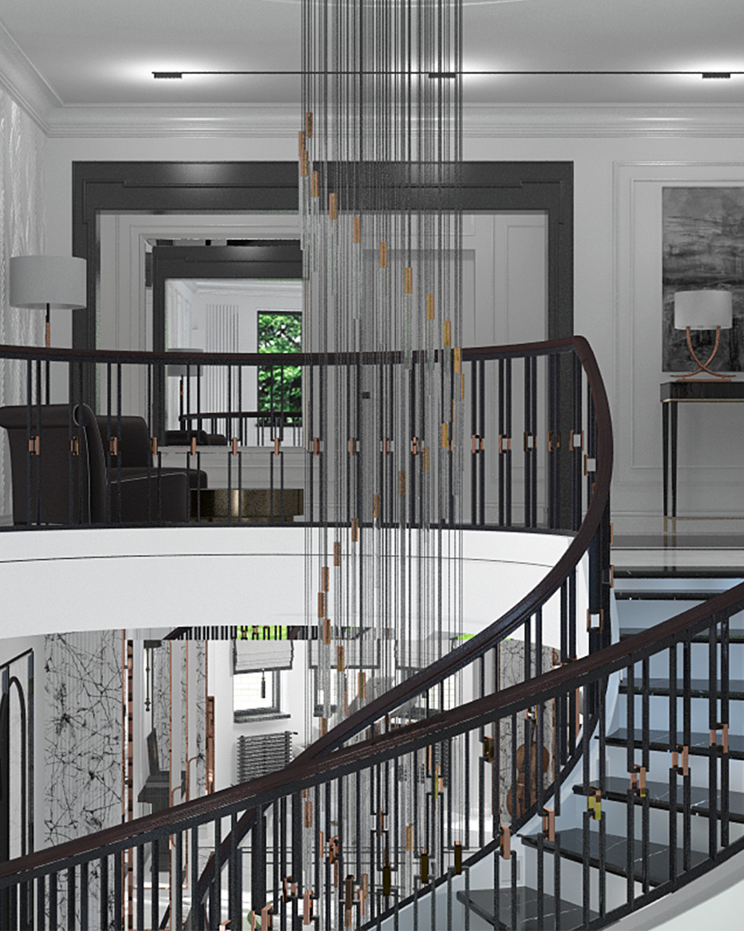 ART DECO STAIR
