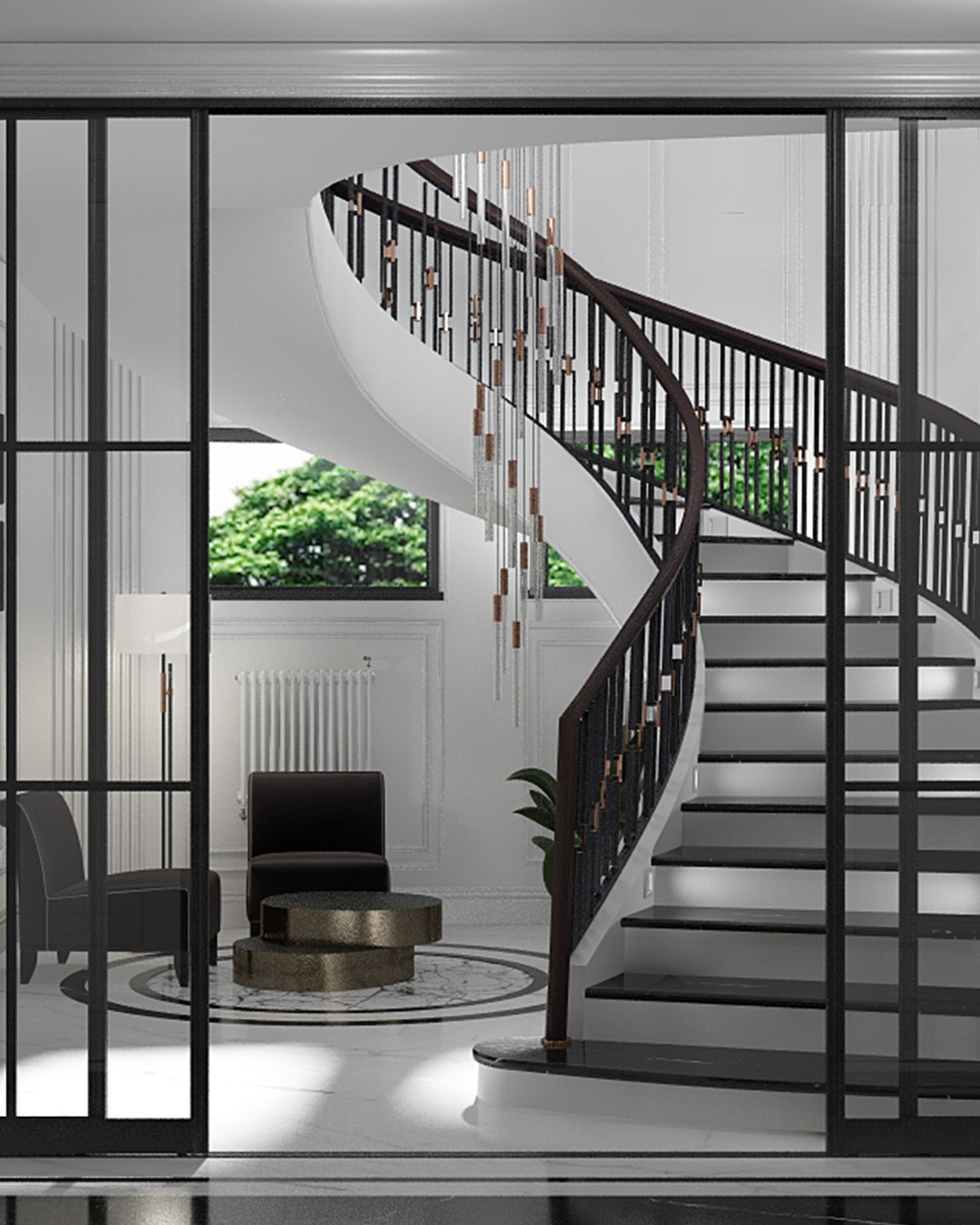 ART DECO STAIR