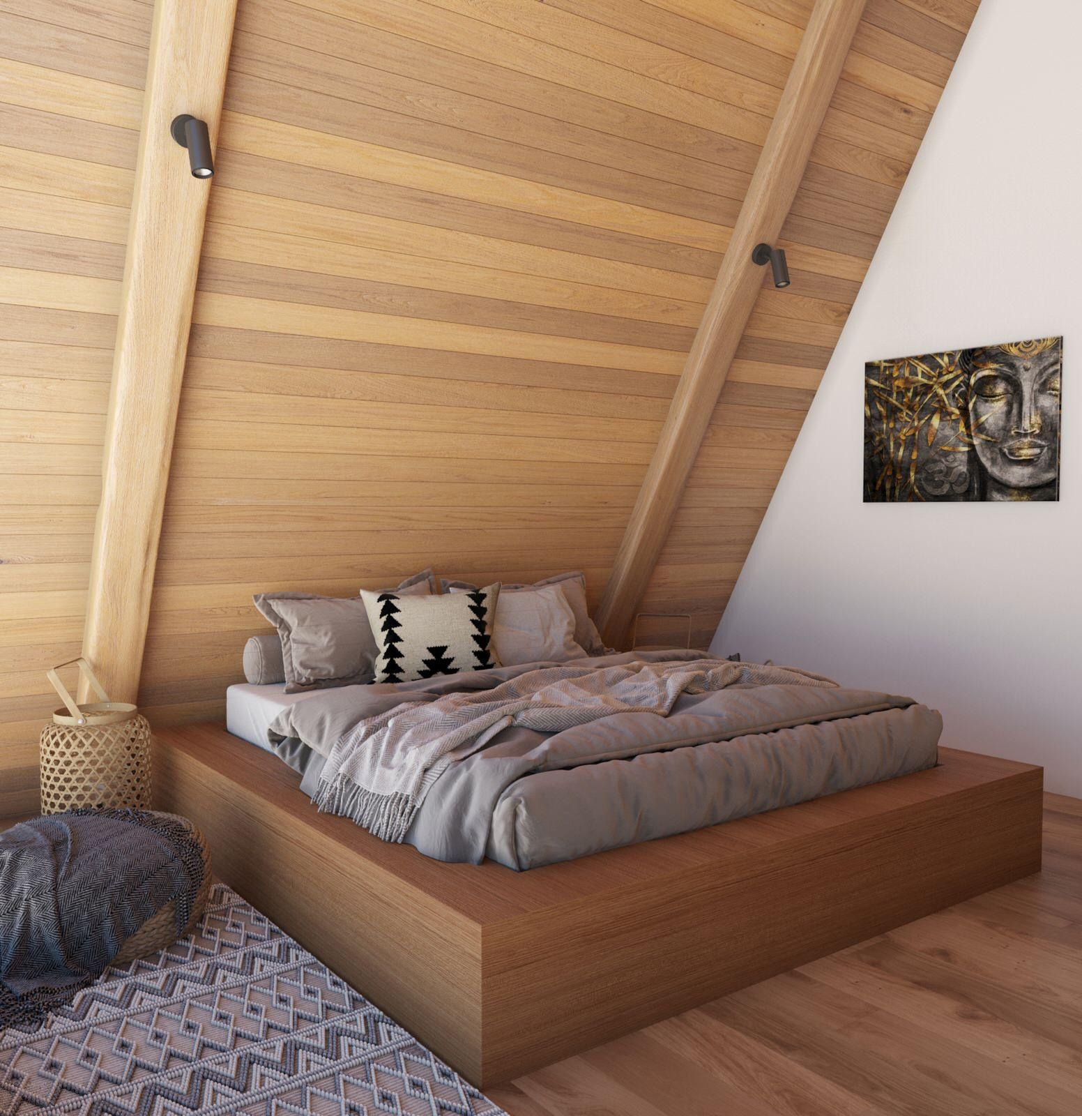 A-frame house