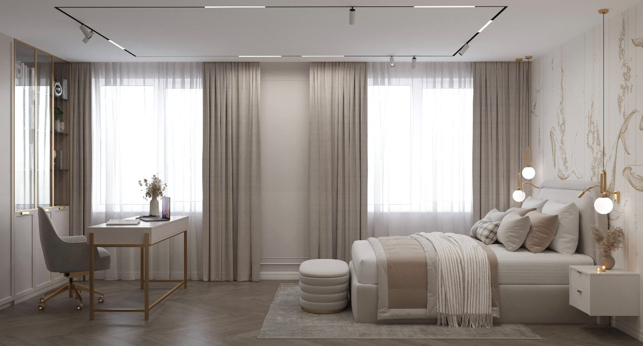 ЖК Люмин, 3 комнаты, 140 м²
