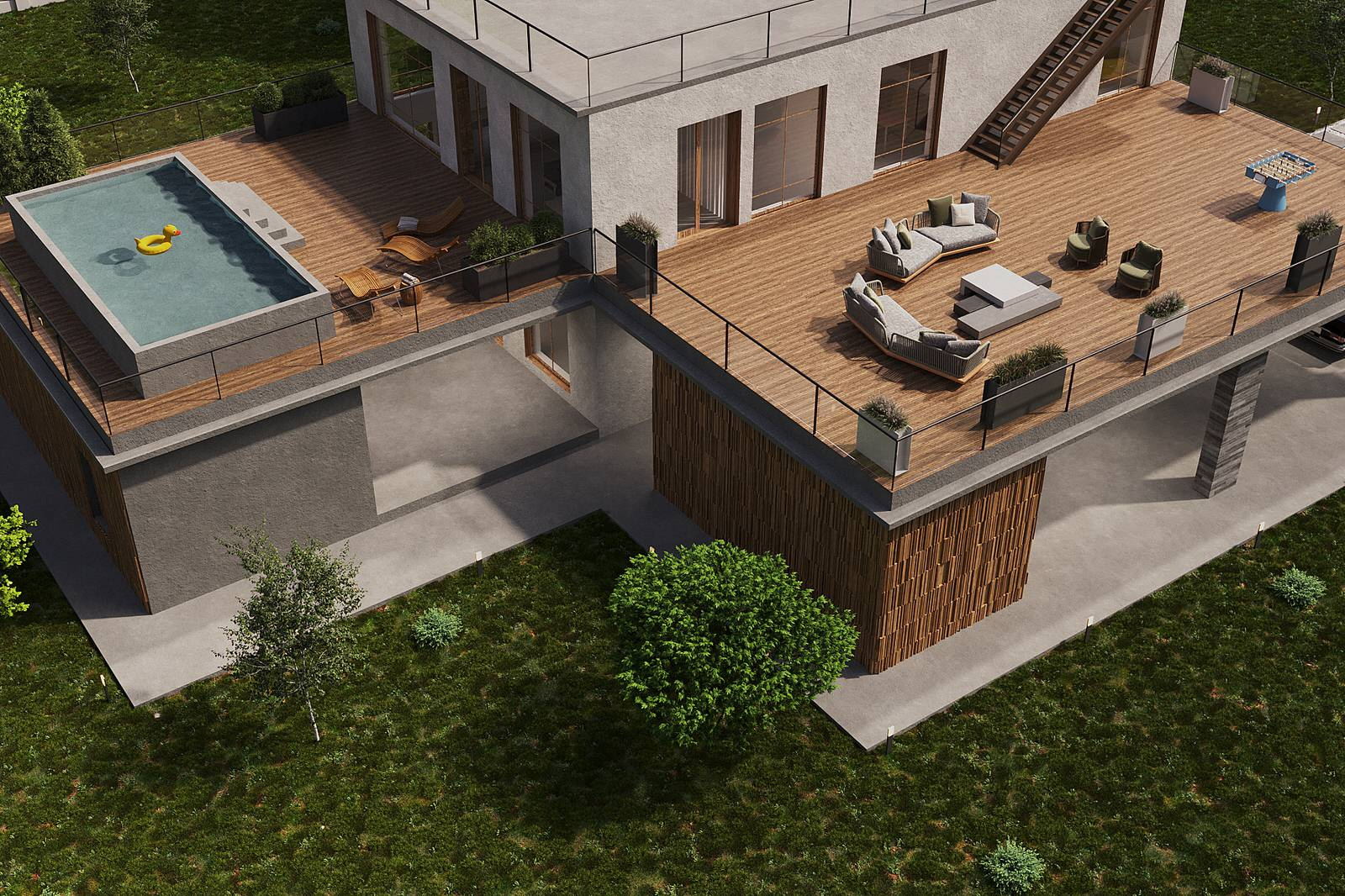 Suburban happiness
