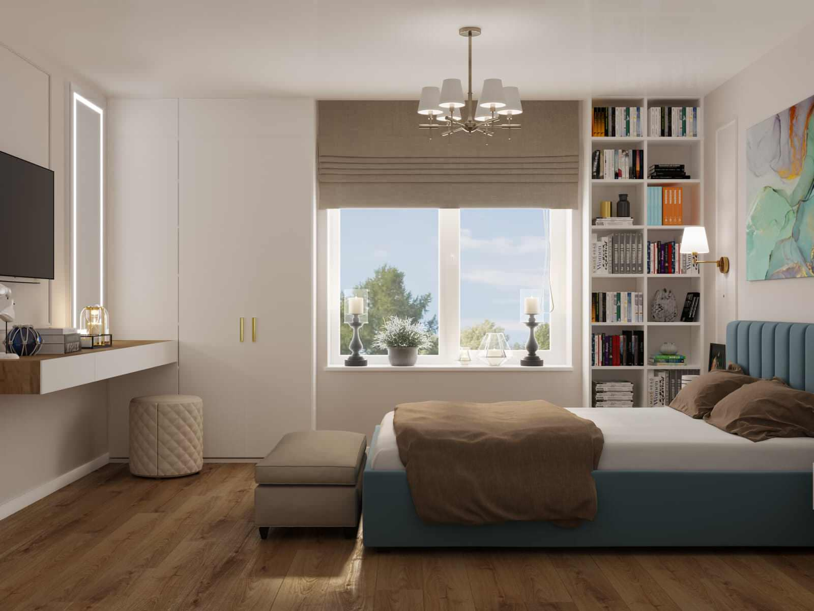 ЖК Румянцево Парк, 4 комнаты, 120 м²