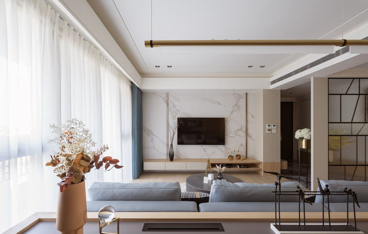 Светлая квартира в курортном стиле от L DESIGN