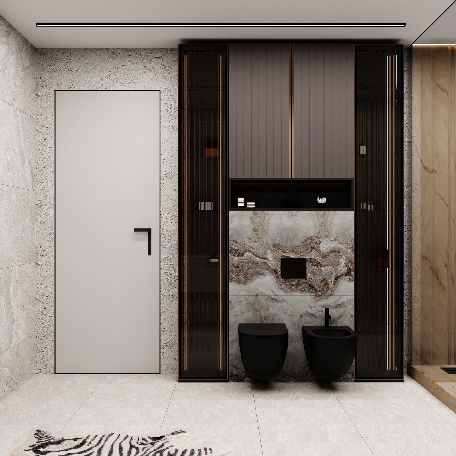 Дизайн-проект ванной комнаты