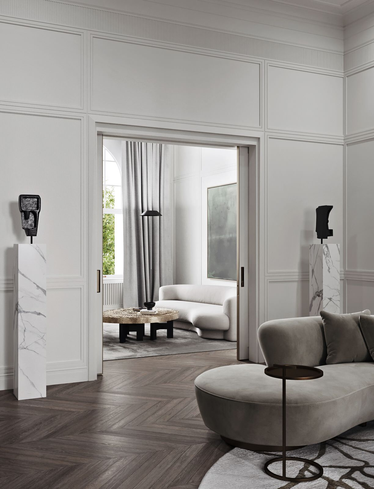 Townhouse Hymans – Luxurious Duplex in the Heart of Brussels: Combining Timeless