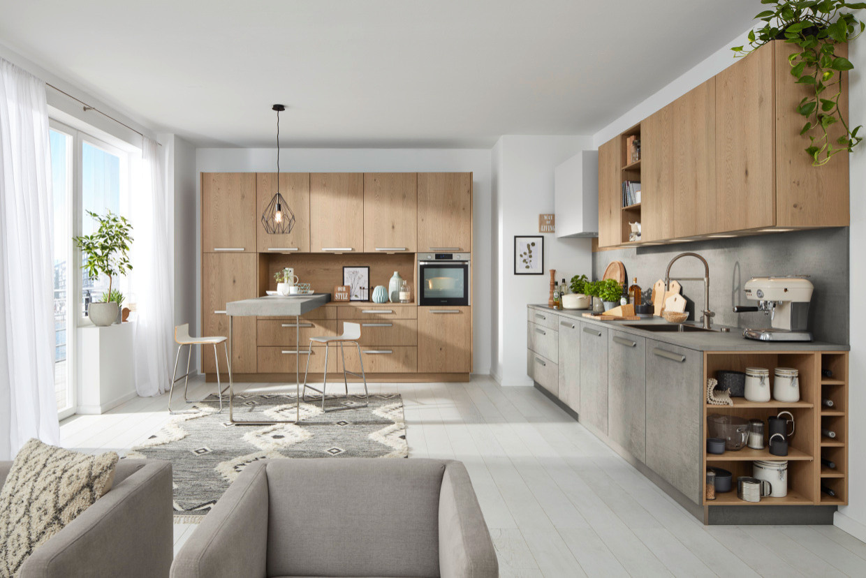 Stone Beton Tavola Eiche Pinot