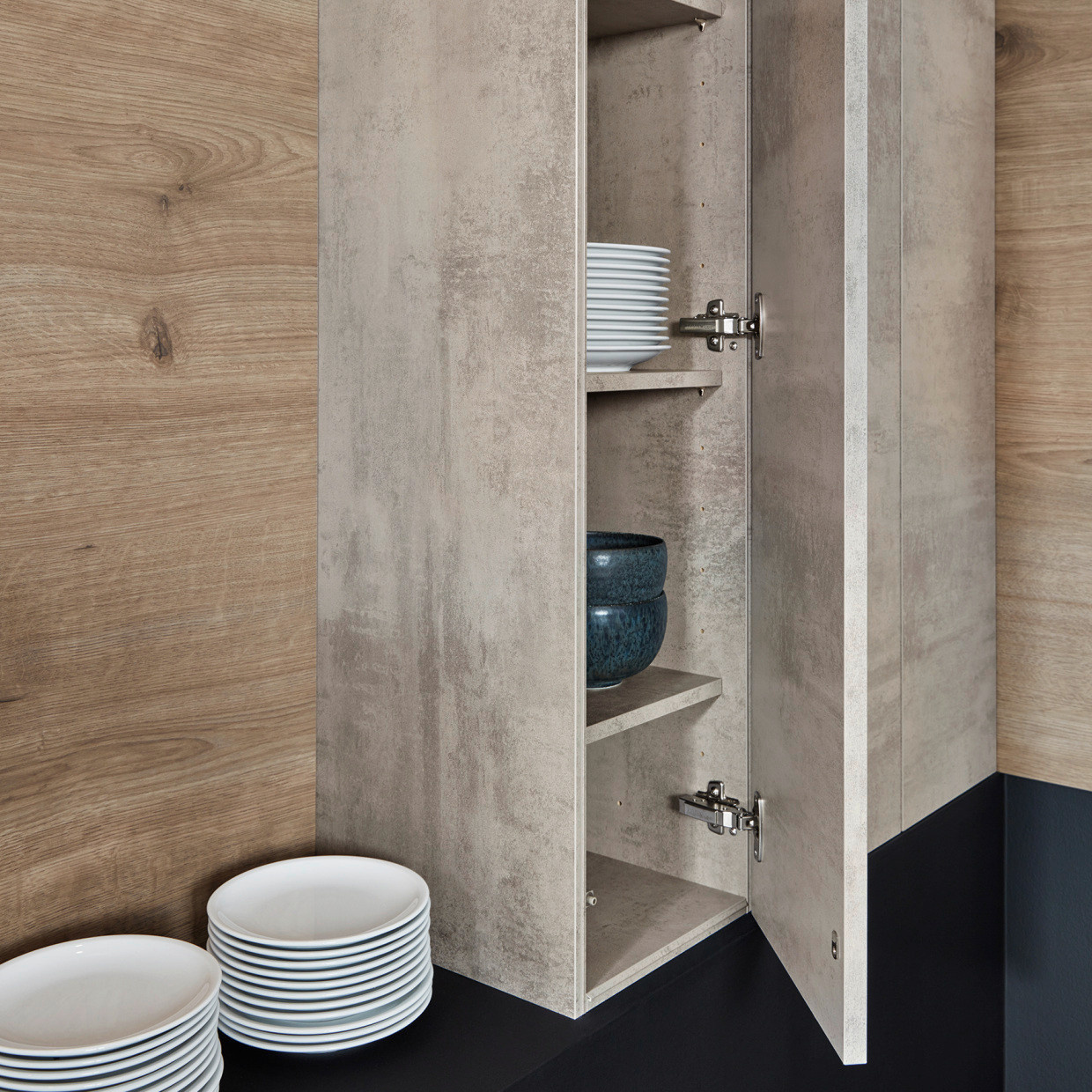 Stone Beton Tavola Eiche Pinot