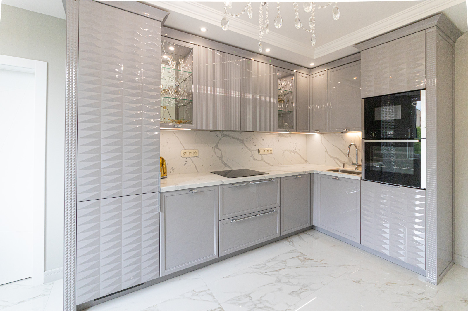 Кухня в стиле арт-деко Aster cucine Luxury glam