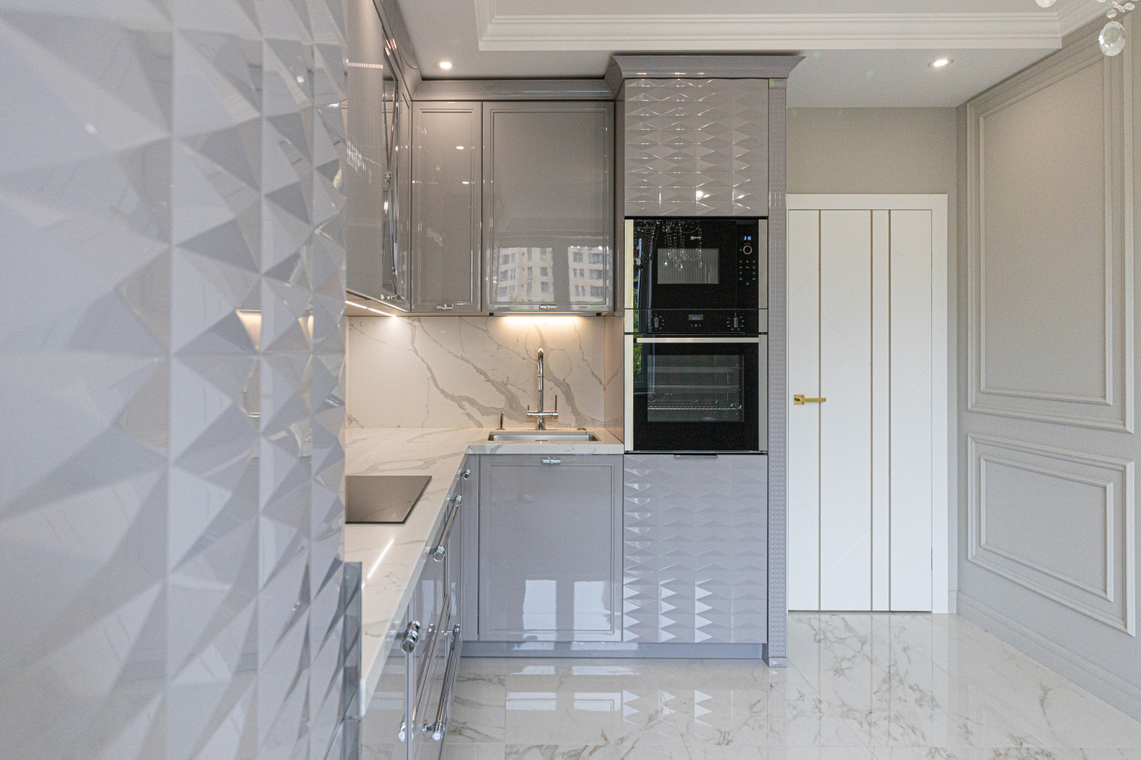 Кухня в стиле арт-деко Aster cucine Luxury glam