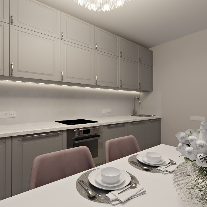 Кухня в стиле неоклассика