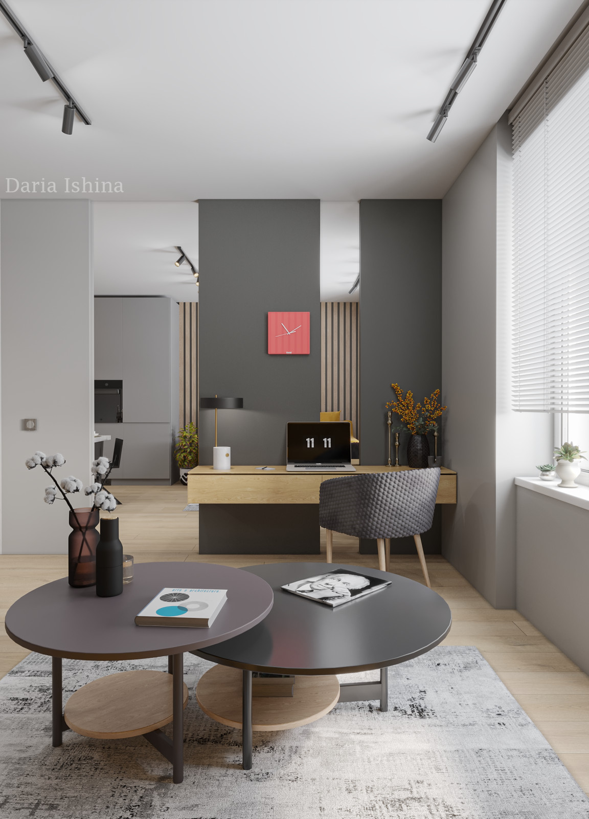 kitchen living room 43
