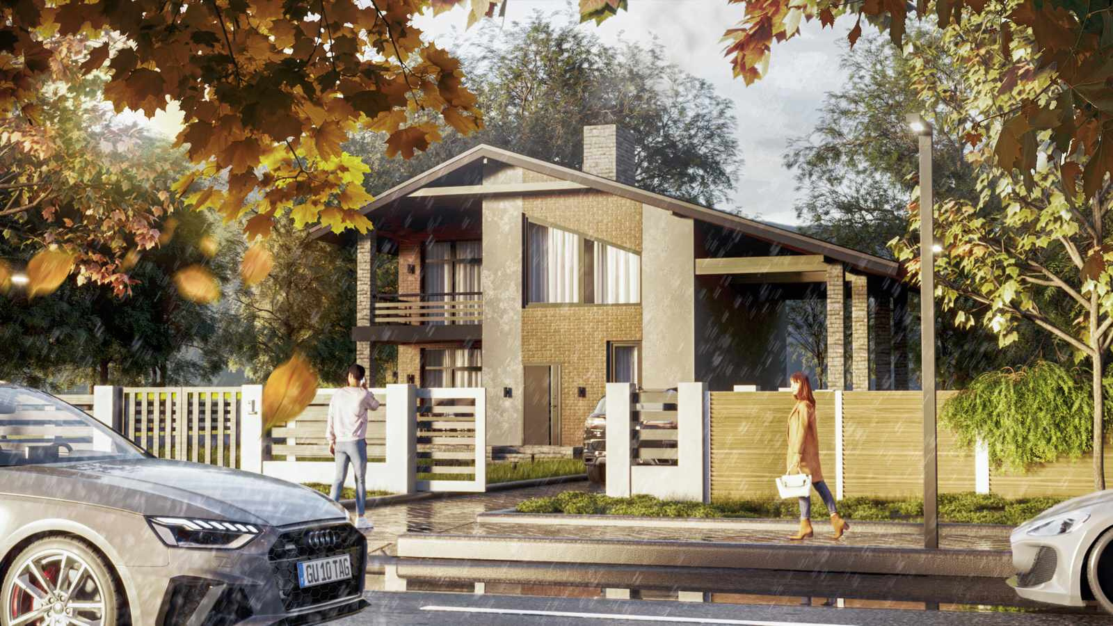 Brick effective house by ACG Group