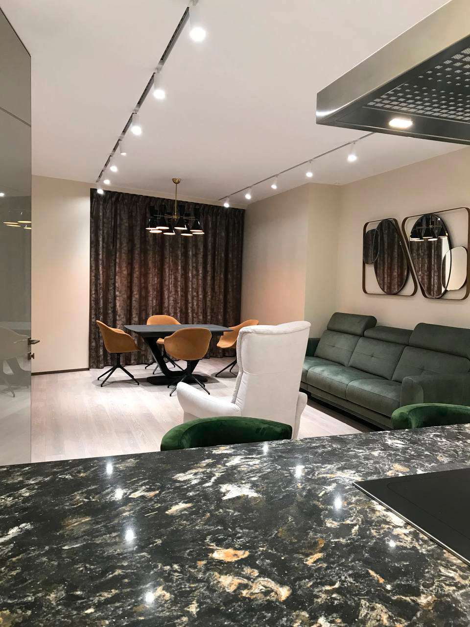 Apartment in the Three Color Residential Complex