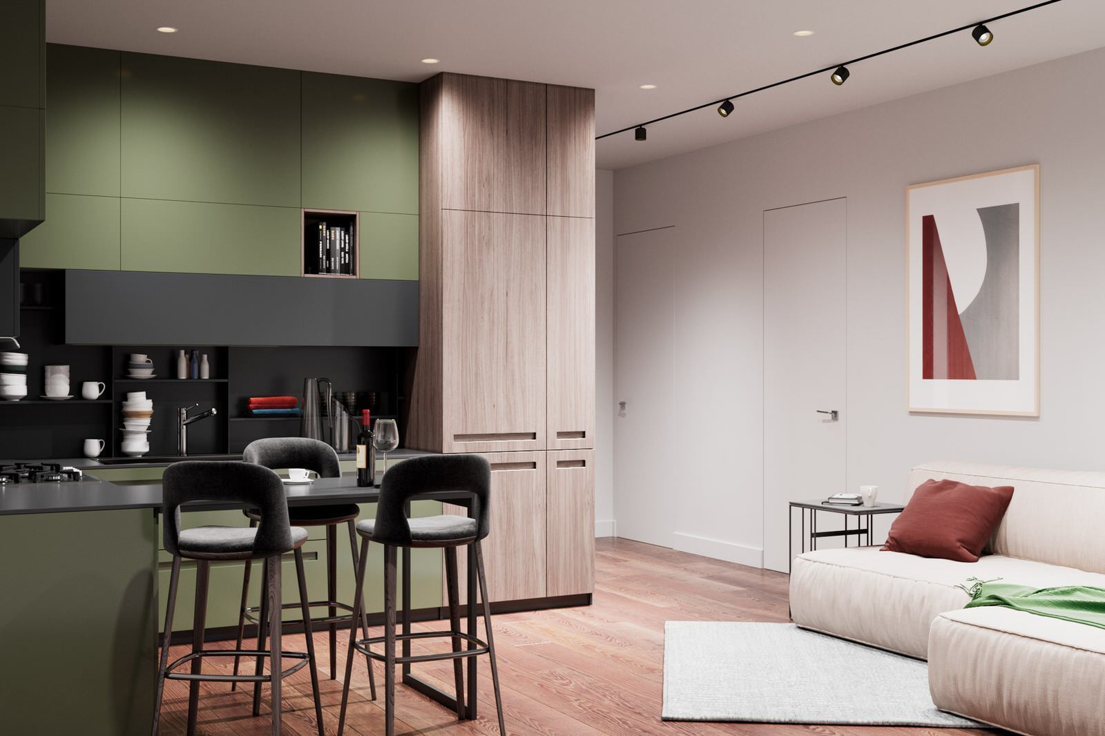 Apartment project in Moscow