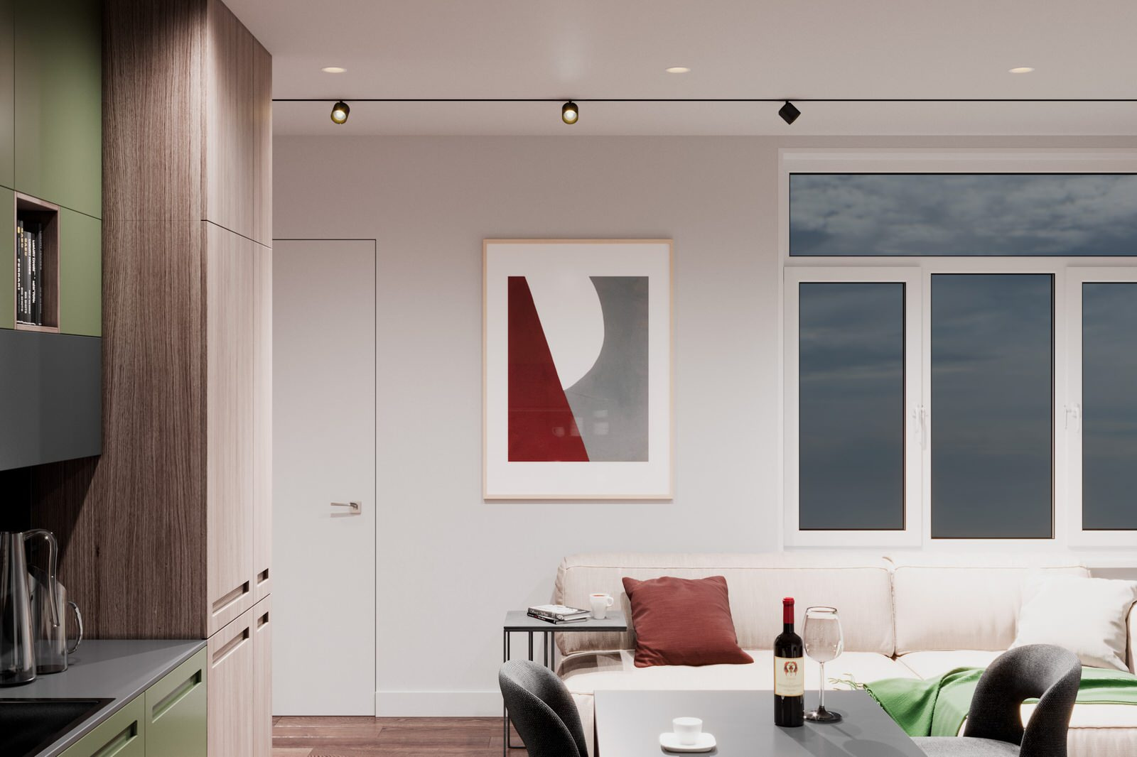 Apartment project in Moscow