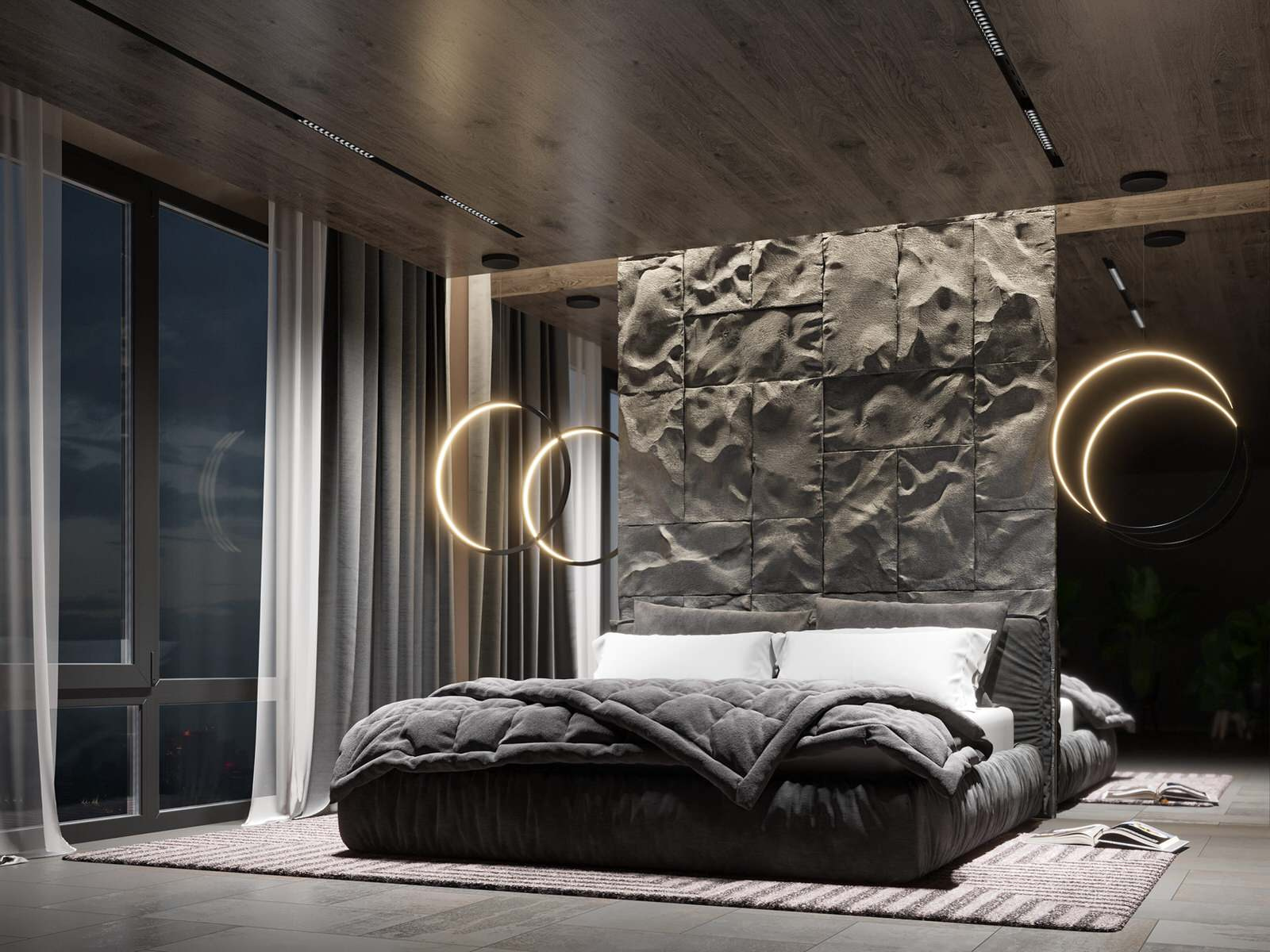 Bedroom in OKLA Residential Complex