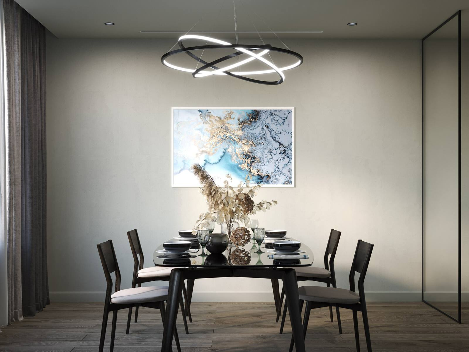 Dining Room in Lumin Residential Complex