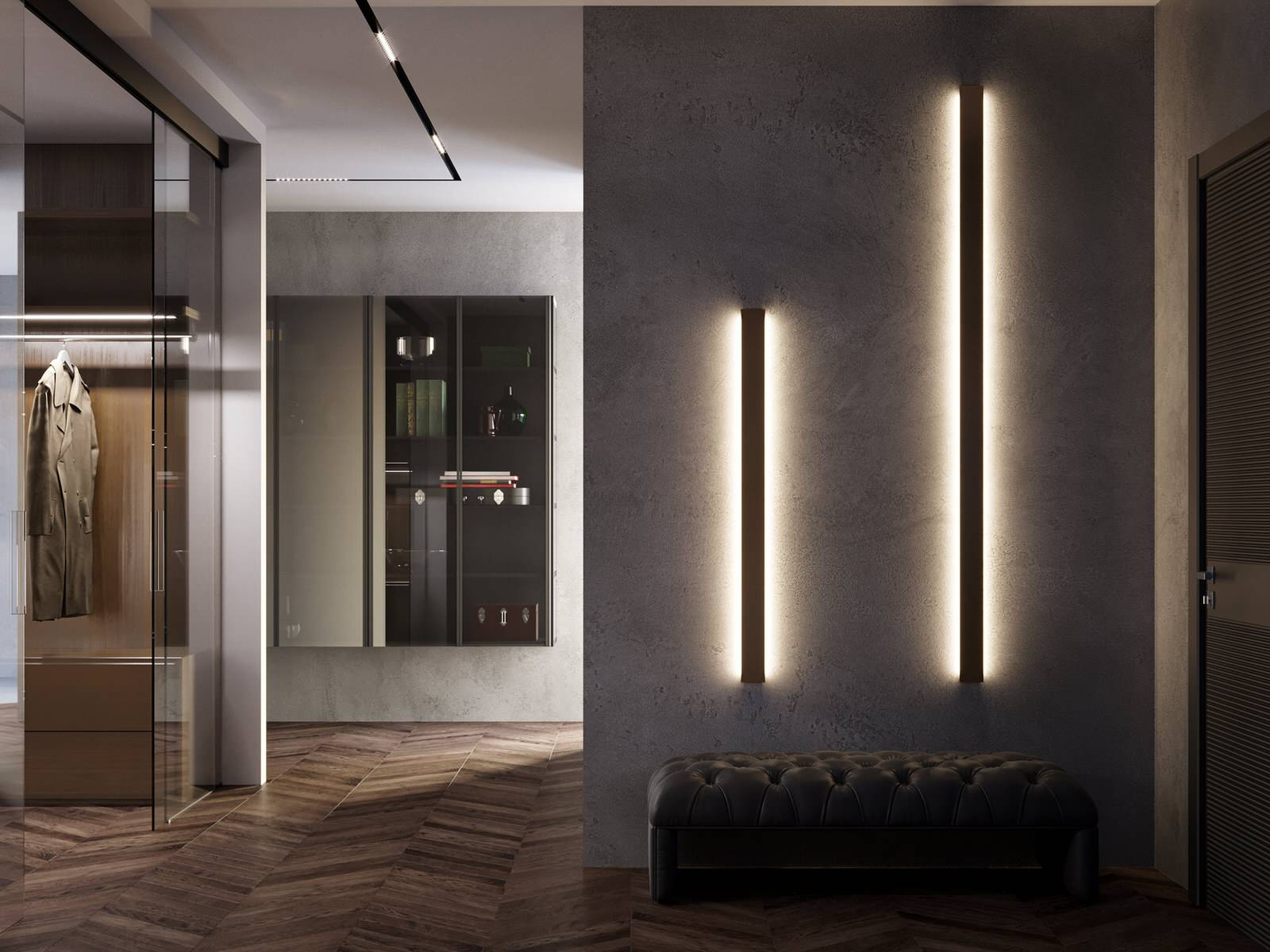Hallway in Galactica Residential Complex