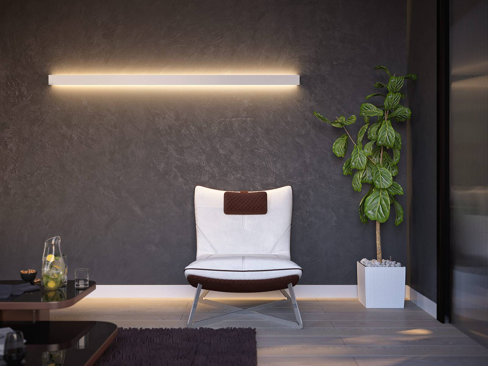 Living room in Hide Residential Complex