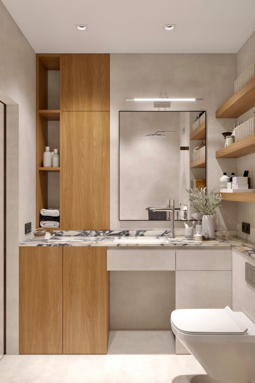 ЖК White Khamovniki, 2 комнаты, 46 м²