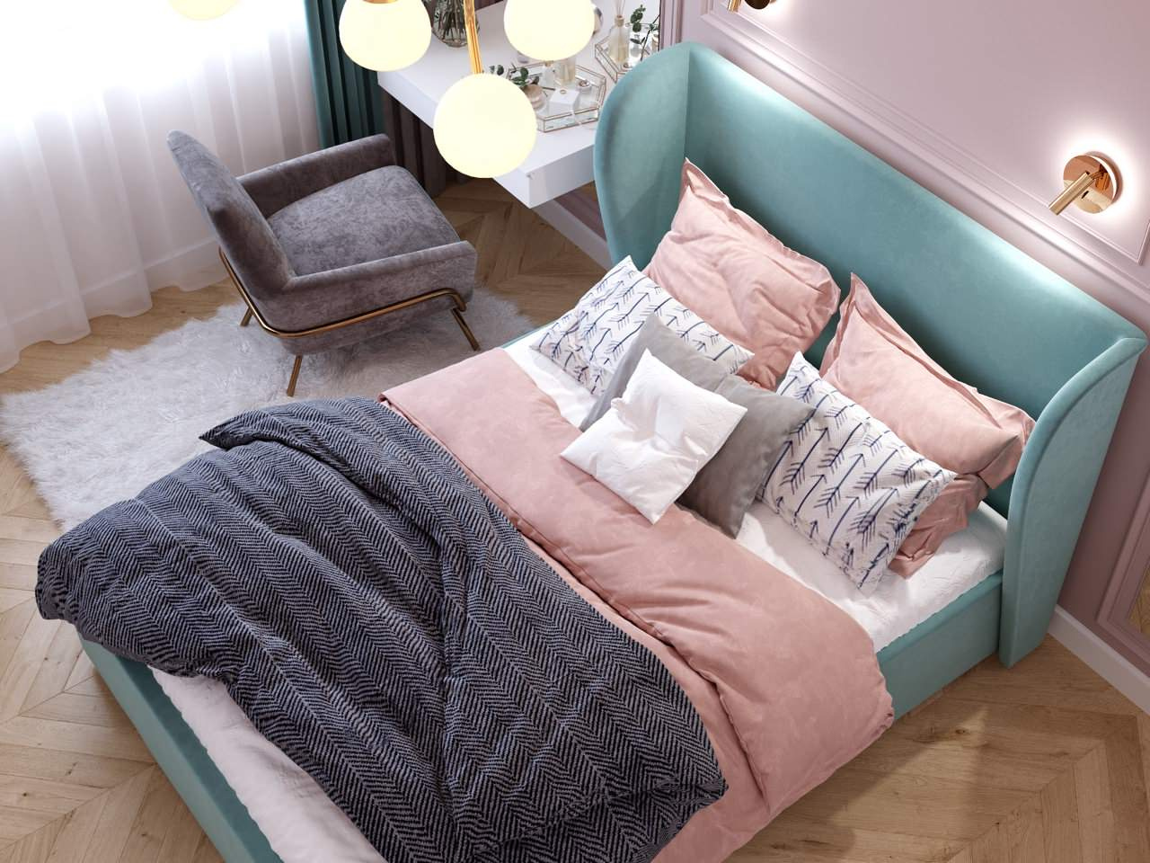 ЖК Авиатика, 2 комнаты, 40 м²