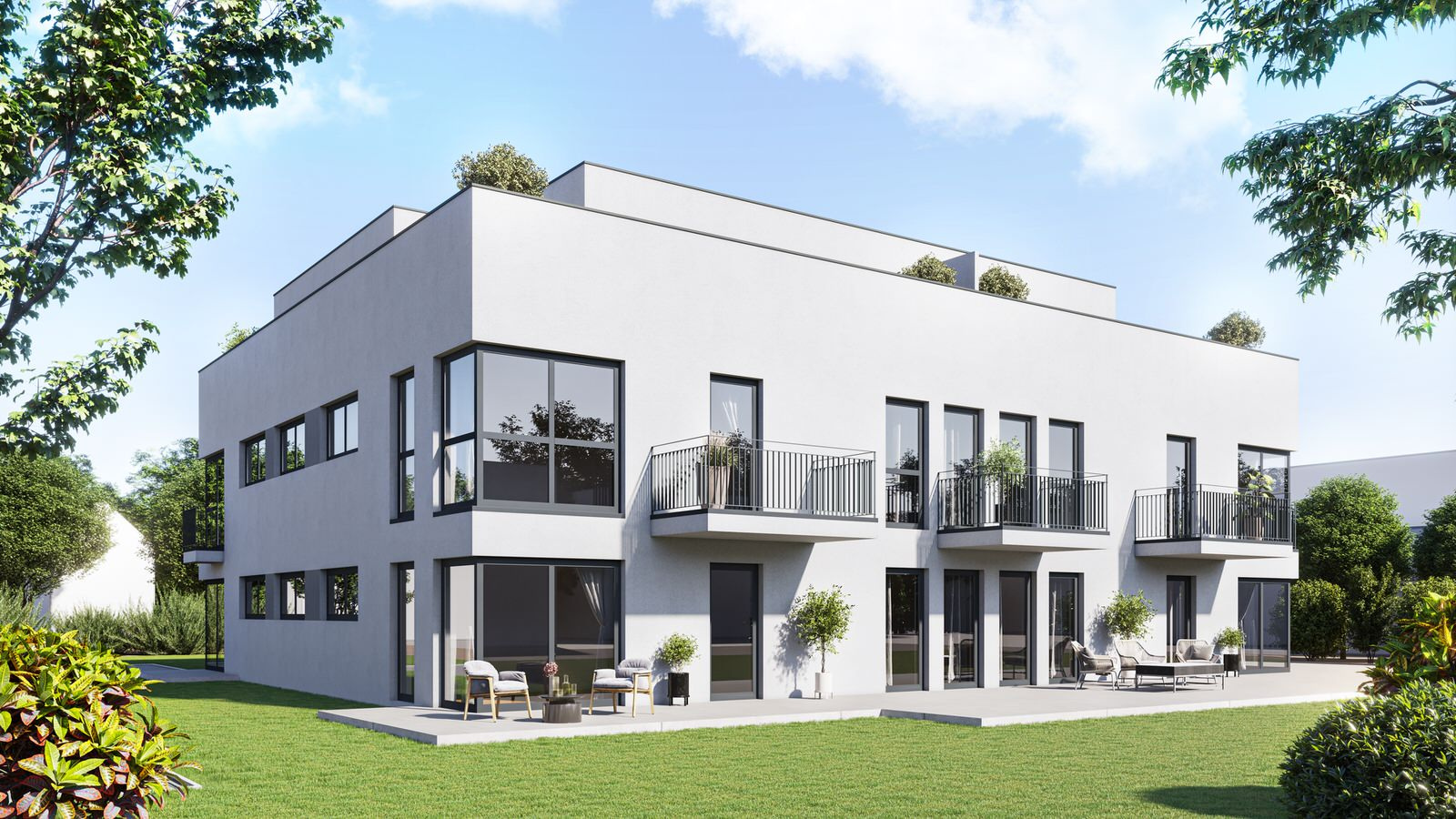 Neubau Mehrfamilienhaus mit 12 Wohnungen