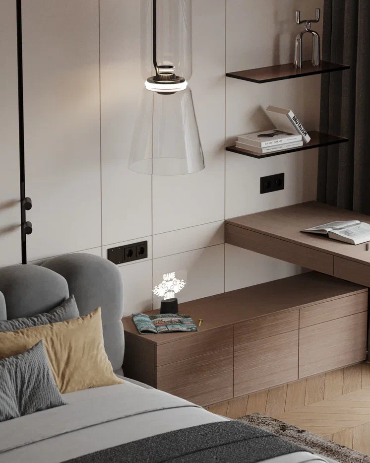 Sendy Serenity. Функциональная первая детская в сдержанных оттенках
