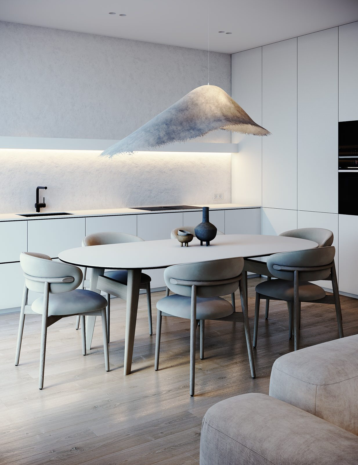 kitchen living room