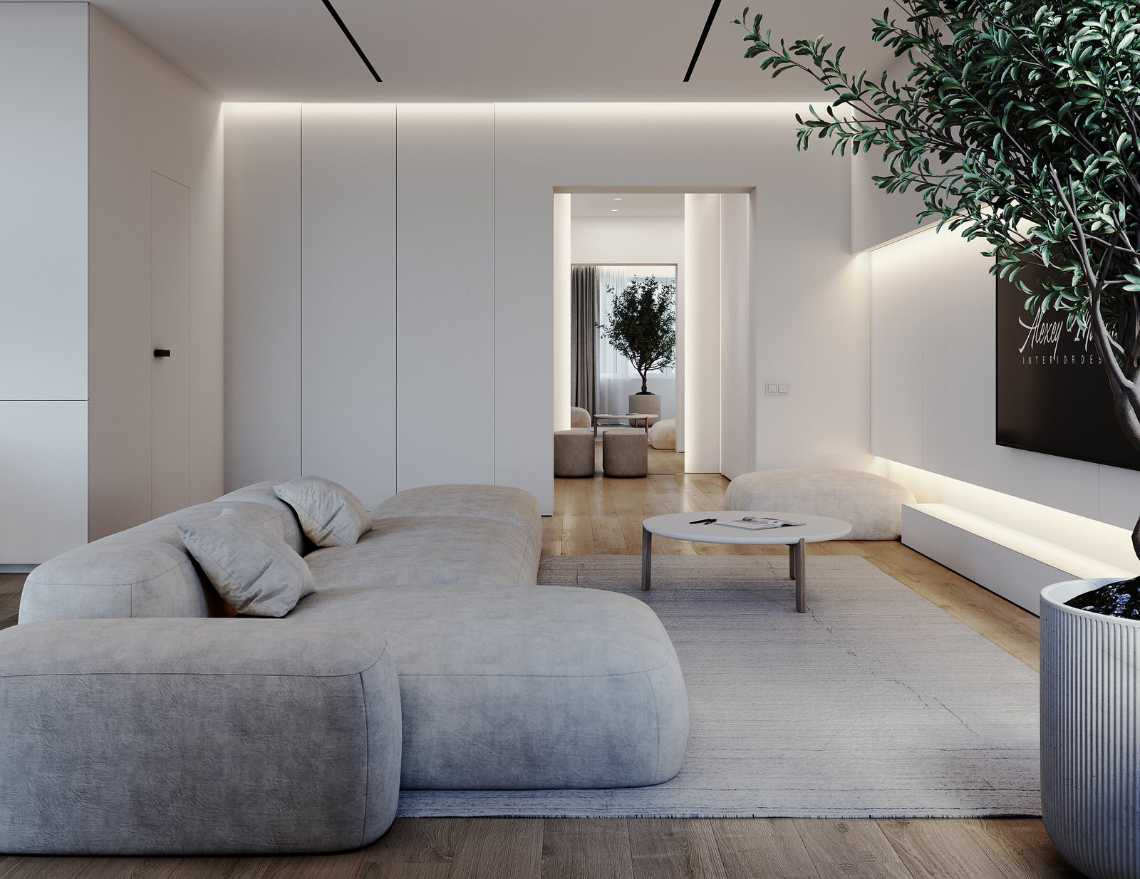 kitchen living room