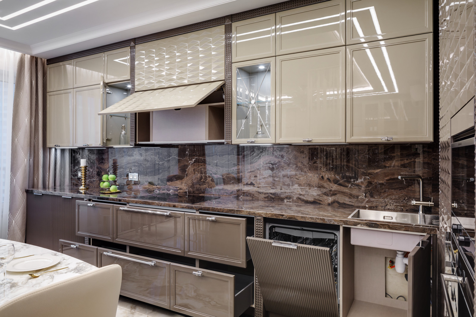 Кухня в стиле ар-деко Aster cucine - Luxury glam
