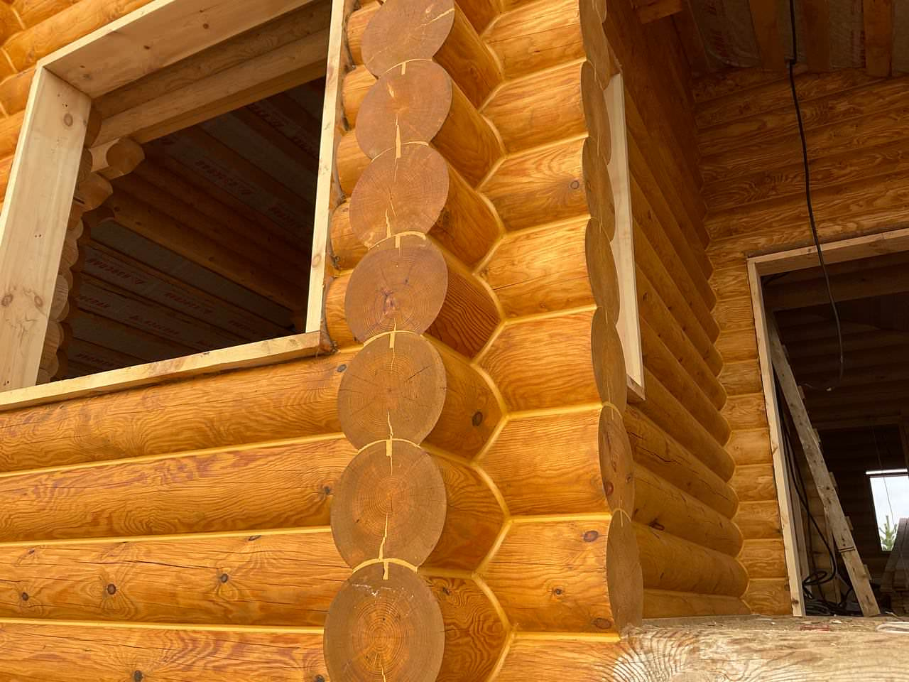 Покраска, утепление, герметизация сруба