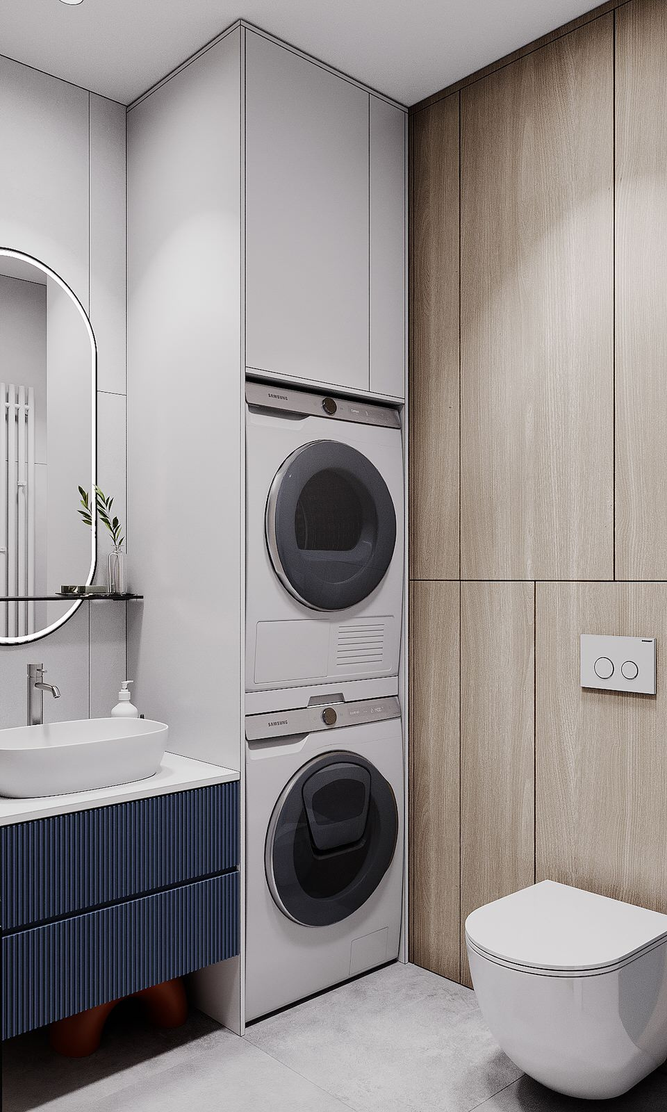 Квартира ЖК Смарт квартал на Октябрьской 81,7 м²