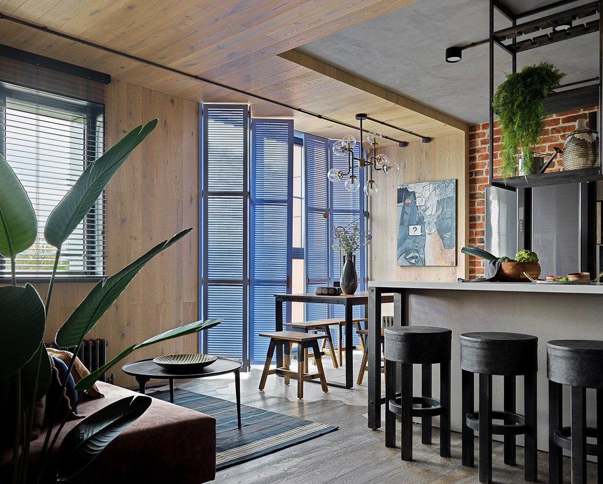 КВАРТИРА В СТИЛЕ ЛОФТ