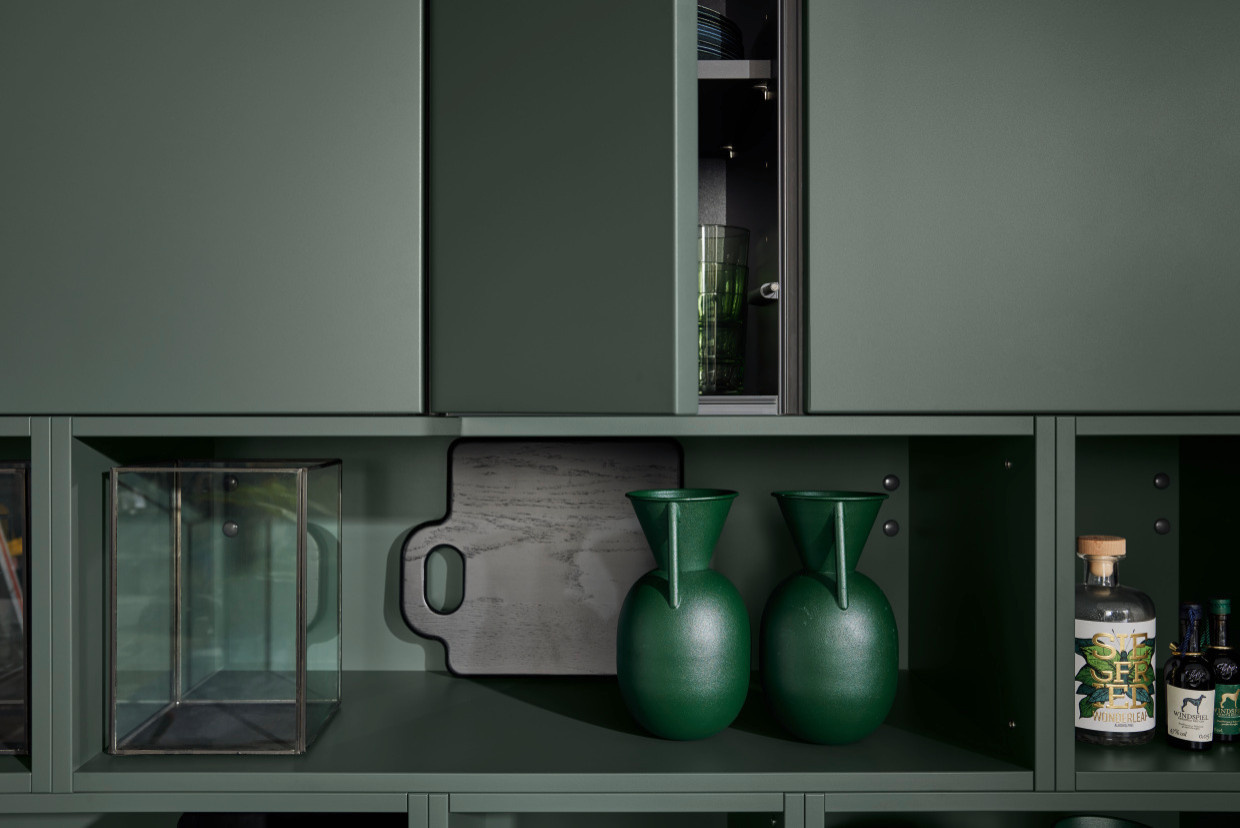 Frame/Soft Lack– Black Green softmatt