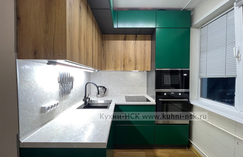 Стильная кухня в хрущевку