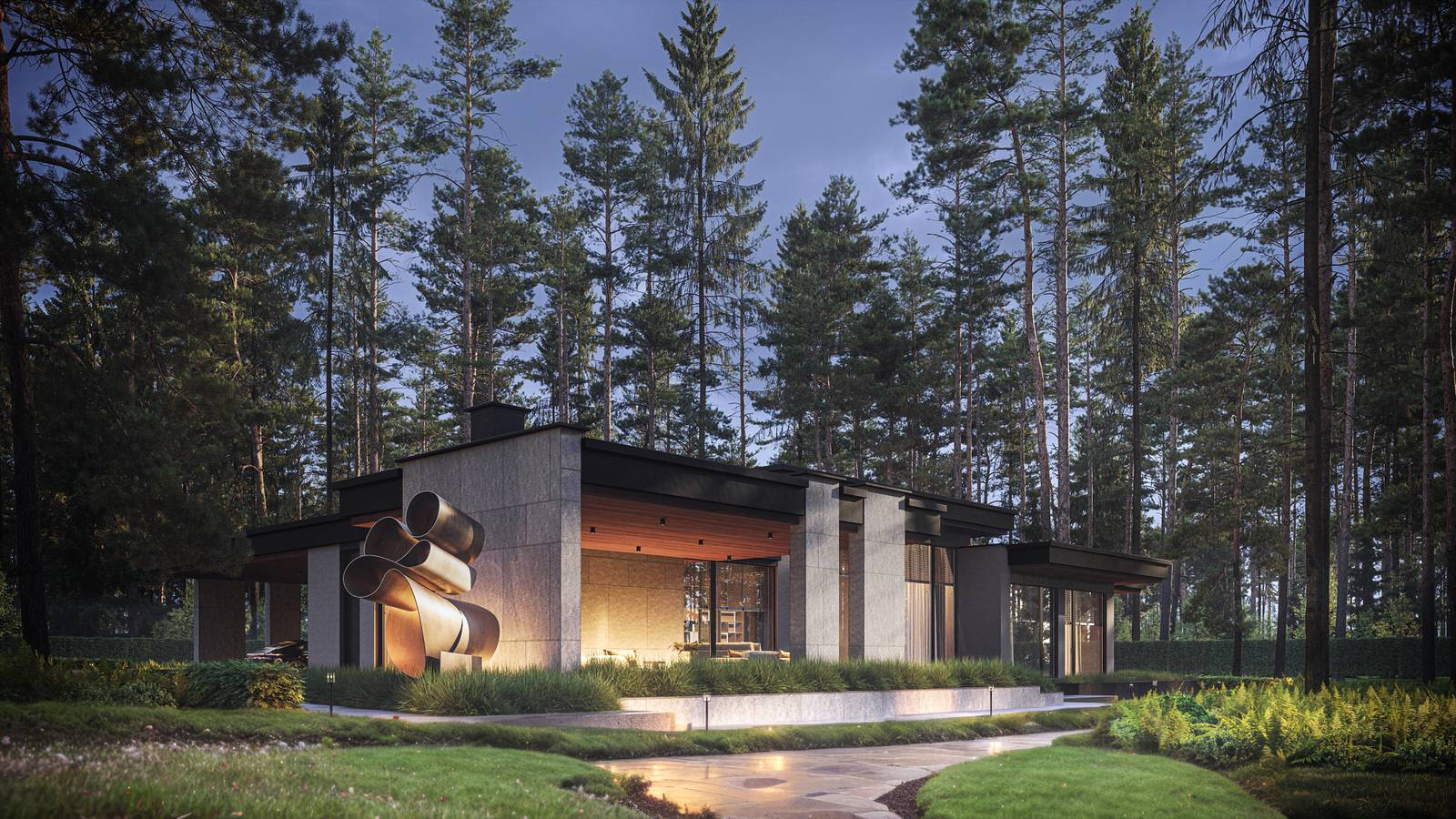 Villa Serenita в современном стиле