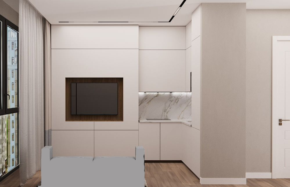 Крохотная студия ЖК Причальный