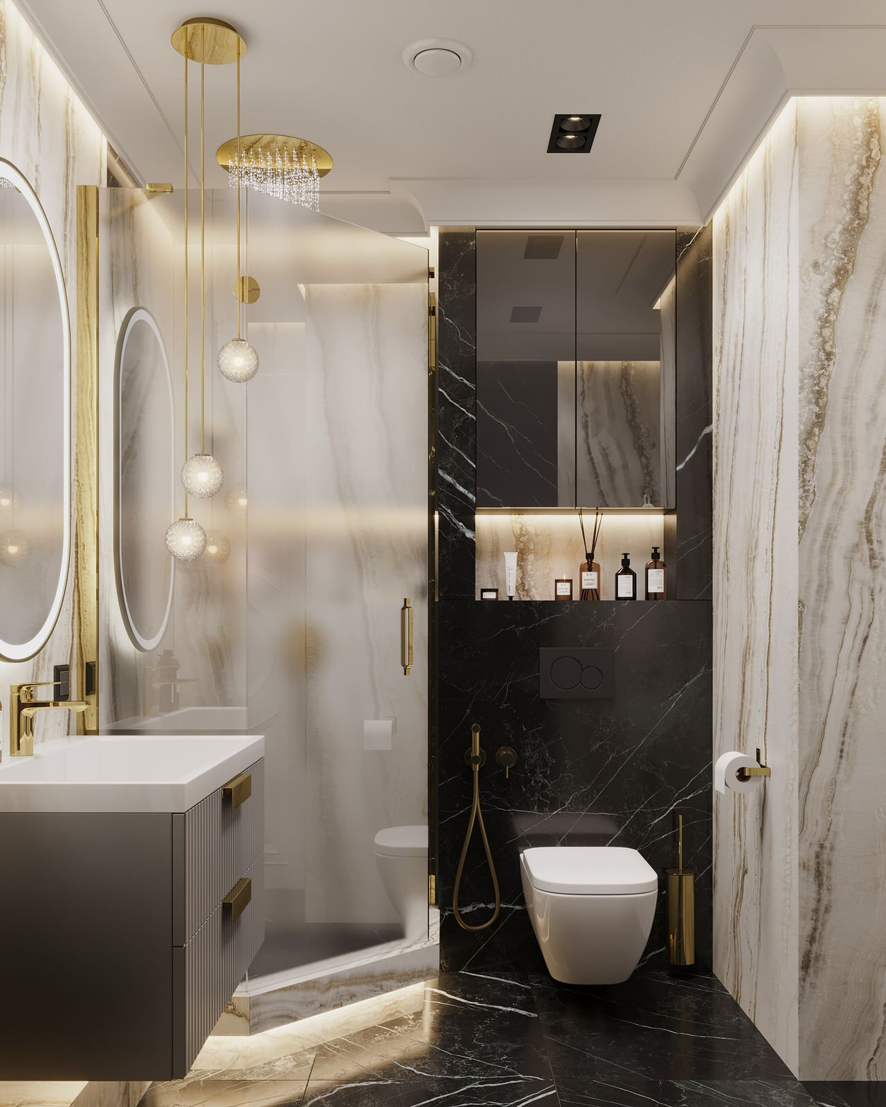 Интерьер квартиры в ЖК «Modum», 98м²