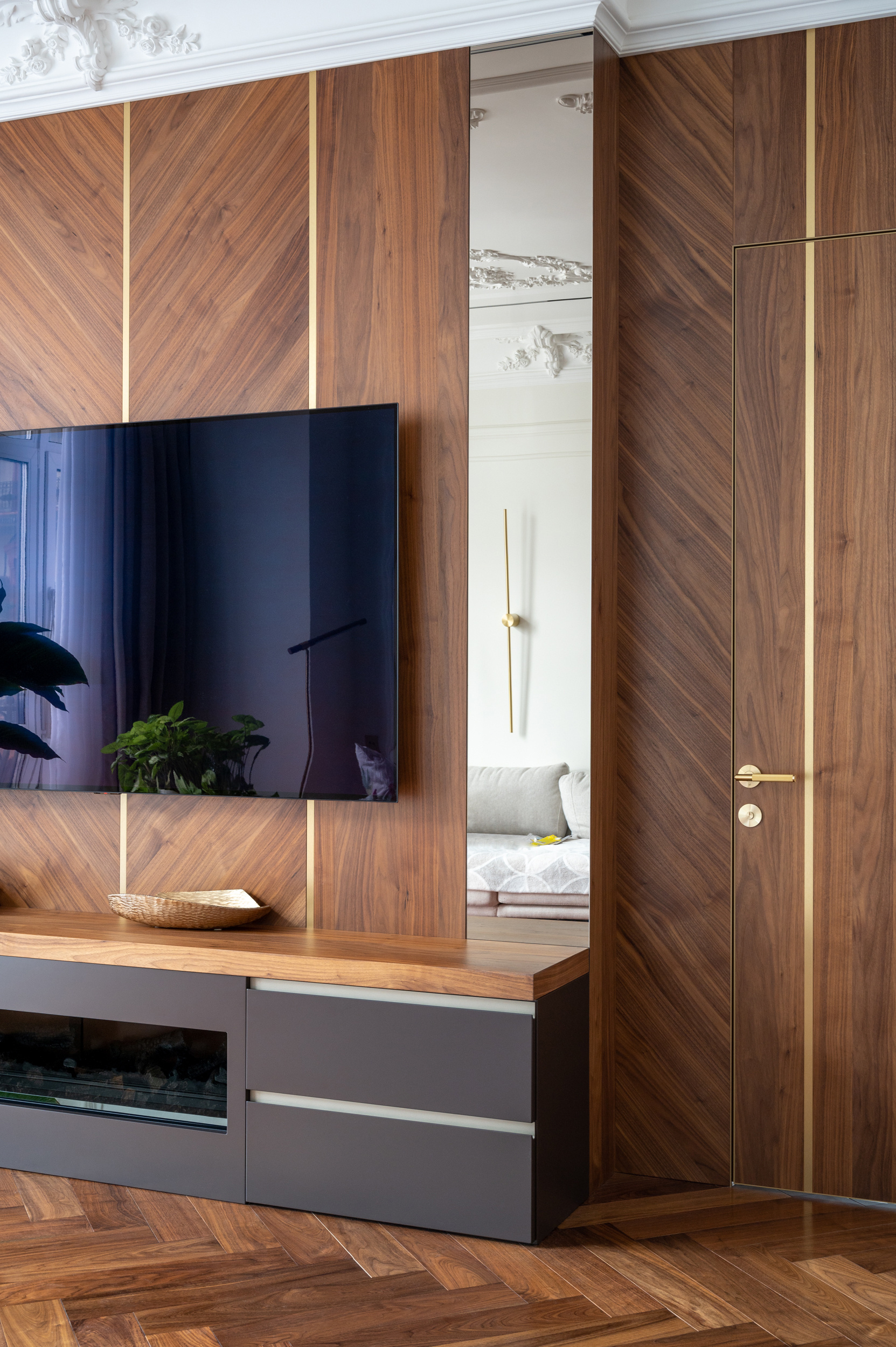 110 Новая Звезда, Москва. Гостиная.