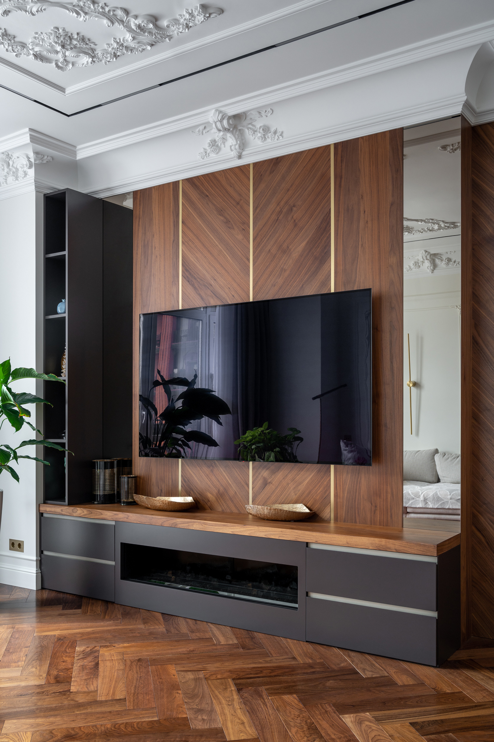 110 Новая Звезда, Москва. Гостиная.