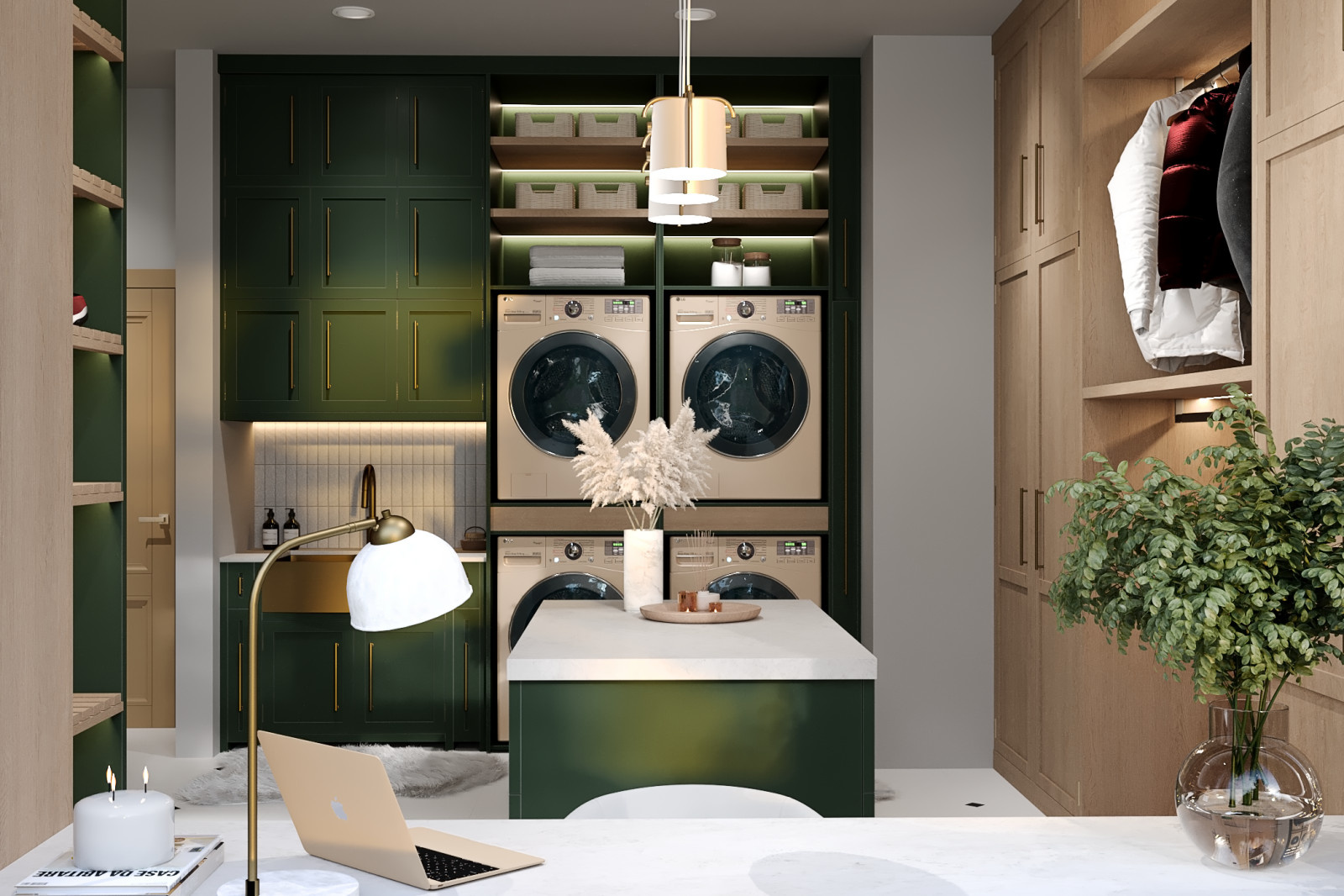 Laundry & Hobby Room
